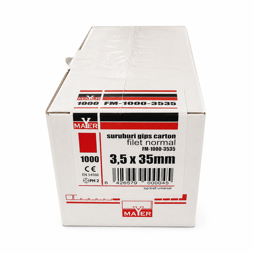 Normál menetű gipszkartoncsavar 3,5 × 35 mm (1000 db)