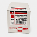 Normál menetű gipszkartoncsavar 4,2 × 70 mm (250 db)