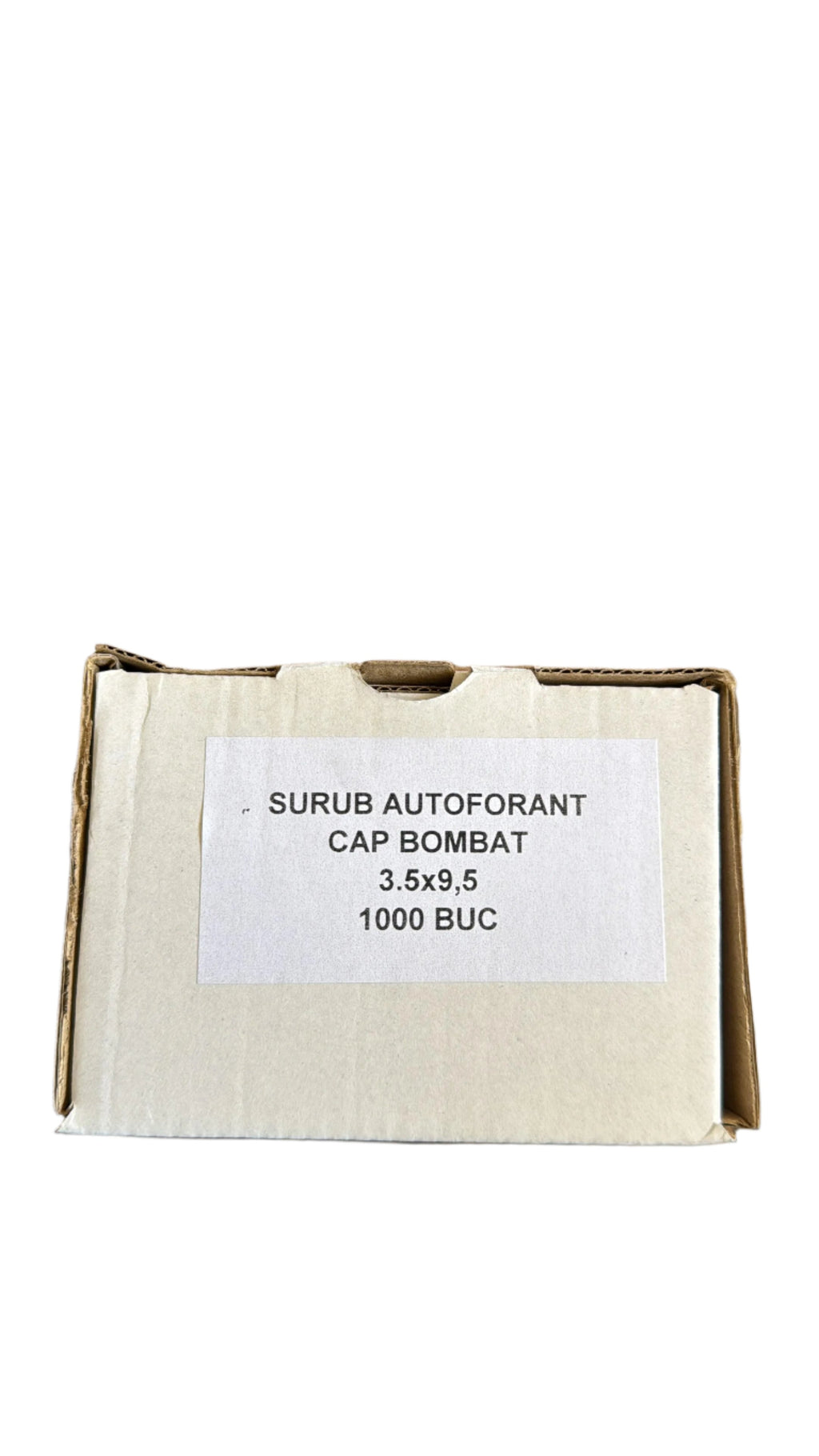 Fekete önfúró csavar 3,5 × 95 mm (1000 db)