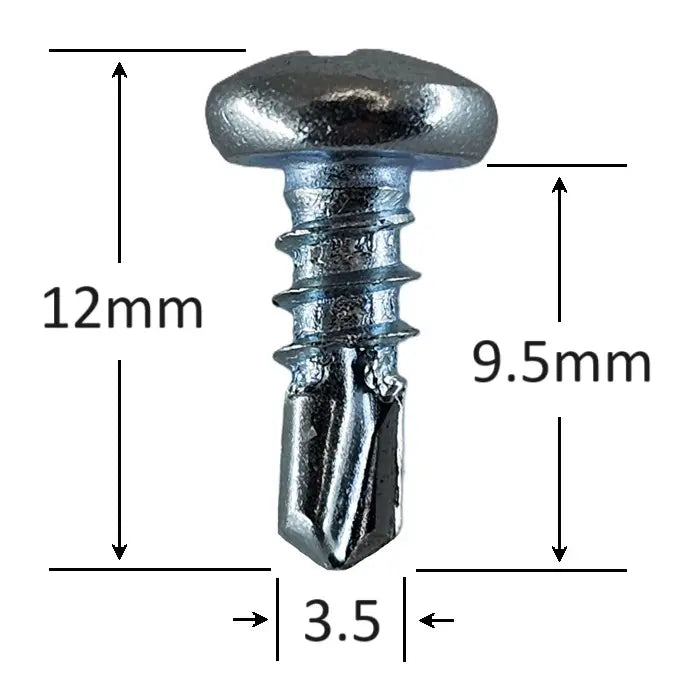 Horganyzott önfúró csavar 3,5 × 95 mm (1000 db)