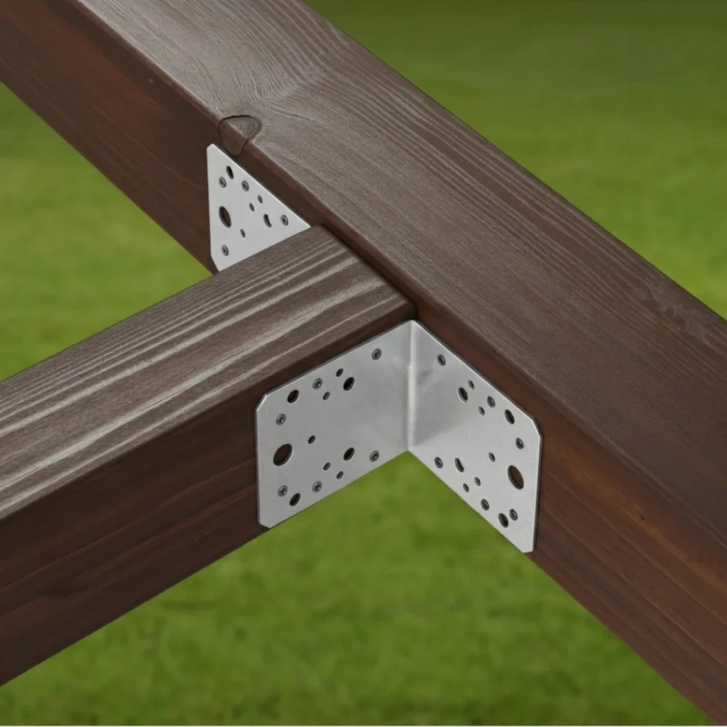 SAROKVAS 90 fokos 105x105x90mm (2mm vastagság)