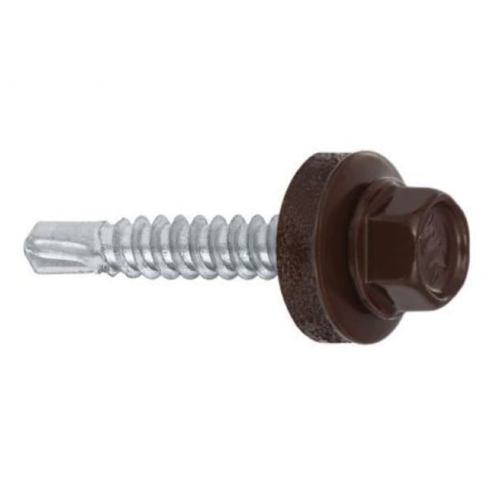 250 db-os önfúró csavar szett fémcseréphez/tetőlemezhez, GTO 2 4,8×20 P15048200PL8017 RAL 8017